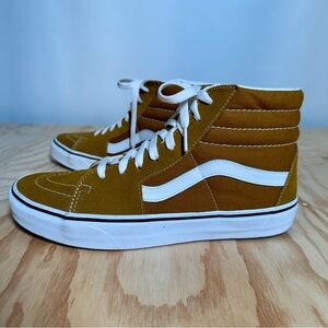 Vᴀɴs Uɴɪsᴇx SK-8 Hɪ ɪɴ Fᴀᴛᴀʟ Fʟᴏʀᴀʟ Gᴏʟᴅᴇɴ Bʀᴏᴡɴ